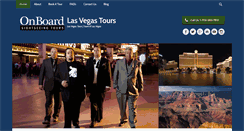 Desktop Screenshot of lasvegastours.onboardtours.com